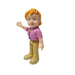 Keenway Dollhouse Figure Mother Red‎ Head Aunt Mom Momma Woman Pretend Play